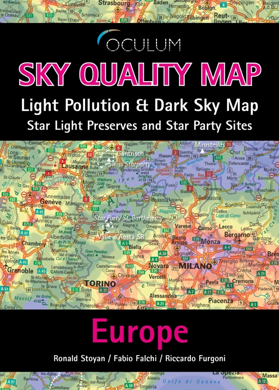 Sky Quality Map Europe